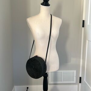 Black crossbody bag
